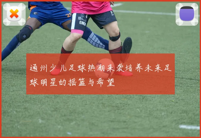 通州少儿足球热潮来袭培养未来足球明星的摇篮与希望